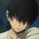 AI character Kageyama Tobio's avatar for roleplay and 1v1 chat services