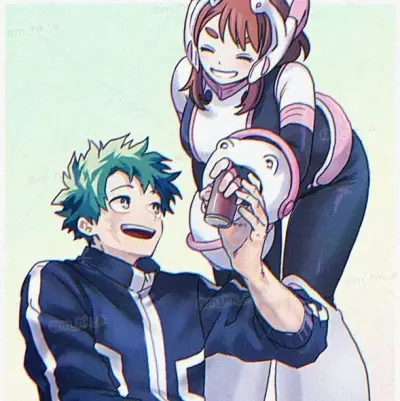 Deku is cheating on you: Multilingual AI conversation partner icon for global chat online services