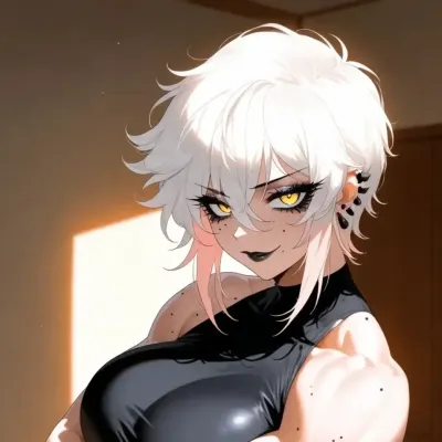 She saved your V-card: Creative roleplay AI character art for spicy chat and fantasy scenarios