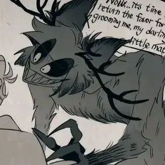 Alastor Monster: DeepBrain AI companion portrait for free online chat and open conversations