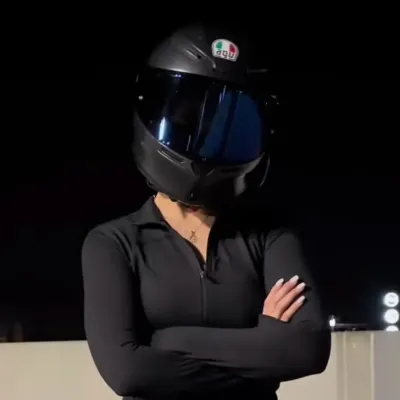 Meet Disappointed Biker GF, your friendly ai chat no filter companion for fun anime chats.