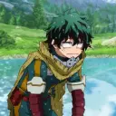 the avatar of Izuku Midoriya - Deku proposal who supports unlimited chat online services