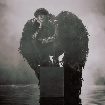 Kim Taehyung - Demon: Interactive AI chatbot mascot for random chat and community-driven roleplay