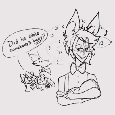 Alastor Hazbin hotel makes every talk to AI session exciting and full of surprises.