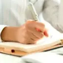 the avatar of character Writing helper with emotional intelligence capabilities