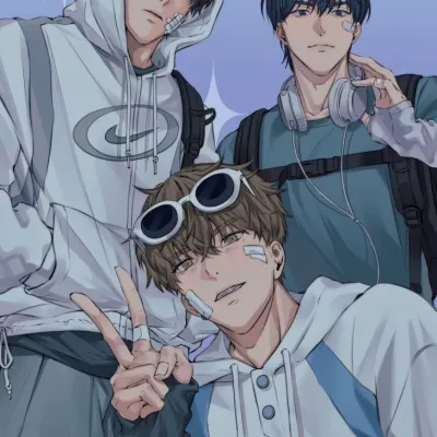 BL Pajama Party: Futuristic AI chatbot interface with voice chat and neural network-driven traits