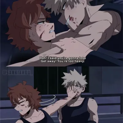 爆豪勝己 - 色狼敵人：互動式AI聊天機器人吉祥物，用於隨機聊天和社群驅動的角色扮演