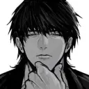 Portrait of a friendly AI chatbot assistant Oliver, your husband (BL) with expressive eyes showcasing personality traits