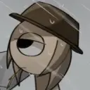 Minimalist Tunner avatar for google chat integration, featuring adaptive emotional expressions