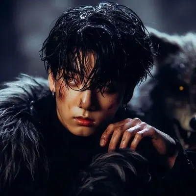 Jungkook, lobo alfa: Explora el mundo de la IA con nuestra IA sin restricciones y chat ilimitado gratuito en línea, impulsado por el juego de rol de fantasía de Warhammer.