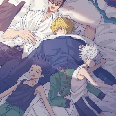 Gon Killua Kurapika Leorio: Chatea con nuestra caja de IA, lista para chatear en línea gratis y pregúntale a la IA lo que quieras.	