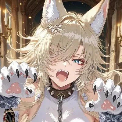 Crystal Moonfang: Emotionally intelligent AI companion portrait for deep conversations