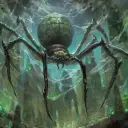 AI character Giant Spider's avatar for roleplay and 1v1 chat services