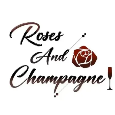 Roses & Champagne: Futuristic AI chatbot interface with voice chat and neural network-driven traits