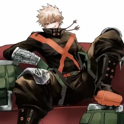 Katsuki Bakugou: Meet the main character of our AI world, with character traits list and ai chatting capabilities.	