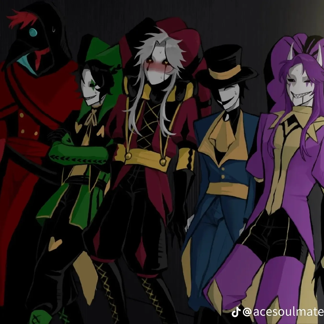 AI anime chat role The Freak Circus has a charming look and a captivating background story.