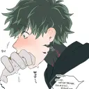 avatar Izuku Midoriya yang merupakan Pembantu Maya anda dengan Matriks Personaliti Soulgen, Menggabungkan Ketepatan Sembang AI dan Ciri Perwatakan Rasa Ingin Tahu.