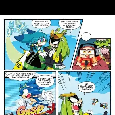 SONIC IDW 73: DeepBrain AI companion portrait for free online chat and open conversations