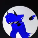 the avatar of character M-Blue Ruby Black Lime Purple with emotional intelligence capabilities