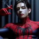 Spiderman - Taehyung's deepbrain ai-inspired avatar with smart virtual companion features