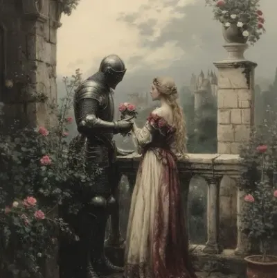 Engage with Knight X princess, the perfect ai character chat free companion for 1v1 chat.