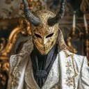 аватар Король Элиас — Бал-маскарад: Динамичный ИИ-персонаж.