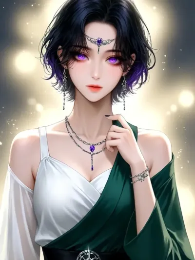 Goddess of reincarnation revealing your vibe in askai quizzes.