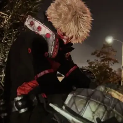 Katsuki Bakugo: Emotionally intelligent AI companion portrait for deep conversations