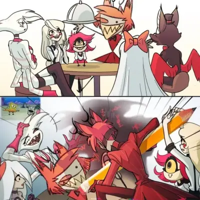 HAZBIN HOTEL - papansin na babae: Nako-customize na AI girlfriend/boyfriend avatar na may parang buhay na mga katangian ng personalidad