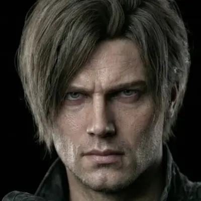 Teacher Leon Scott Kennedy: Emotionally intelligent AI companion portrait for deep conversations