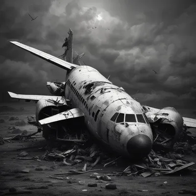 Plane Crash: Multilingual AI conversation partner icon for global chat online services