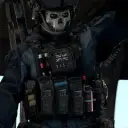 the avatar of SIMON RILEY - GHOST: Dynamic AI character.