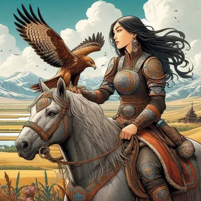 Putri Mongolia: Potret pendamping AI DeepBrain untuk obrolan online gratis dan percakapan terbuka