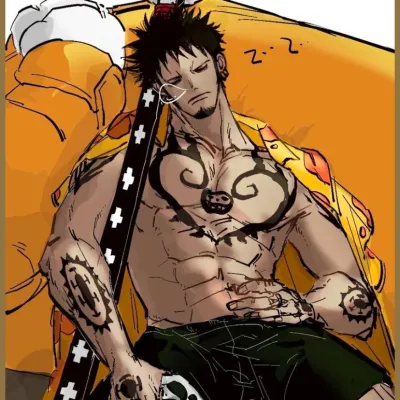 Trafalgar Law: Mascotte giocosa di chatbot AI che migliora il coinvolgimento degli utenti nelle chat casuali