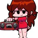 the avatar of Girlfriend FNF with vibrant traits for immersive roleplay experiences