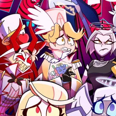 Hazbin Hotel: Lernen Sie die Hauptfigur unserer KI-Welt kennen, mit einer Liste der Charaktereigenschaften und KI-Chat-Funktionen.	
