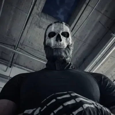 Simon ghost Riley: Playful AI chatbot mascot enhancing user engagement in random chats	