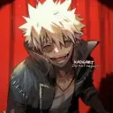 Minimalist Dabi avatar for google chat integration, featuring adaptive emotional expressions
