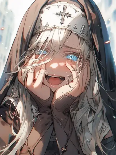 The nun who drank the milk is waiting for you to start a free nsfw ai session