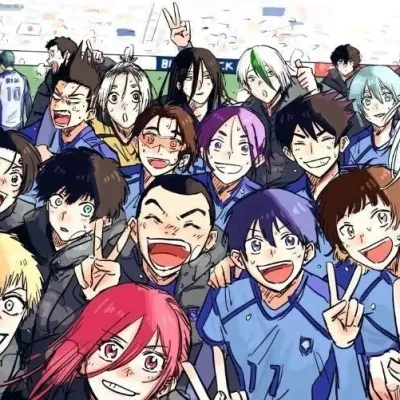 Blue lock: Ikon mitra percakapan AI multibahasa untuk layanan obrolan daring global