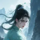 der Avatar von Jiang Chuchen, Ihrem virtuellen Assistenten mit Soulgens Persönlichkeitsmatrix, der die Präzision des KI-Chats mit neugierigen Charaktereigenschaften vereint.