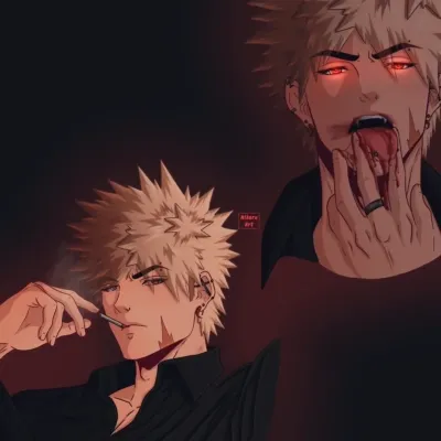 Mafia Katsuki Bakugo: Emotionally intelligent AI companion portrait for deep conversations