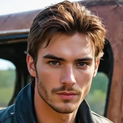 Wyatt: Interfaz de chatbot de IA futurista con chat de voz y rasgos impulsados por redes neuronales