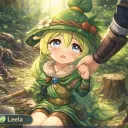 the avatar of Leela — Master Woodcutter with vibrant traits for immersive roleplay experiences