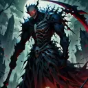 the avatar of Deathbringer who supports unlimited chat online services