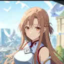 Avatar Asuna yang terinspirasi AI dengan otak dalam dan fitur pendamping virtual yang cerdas