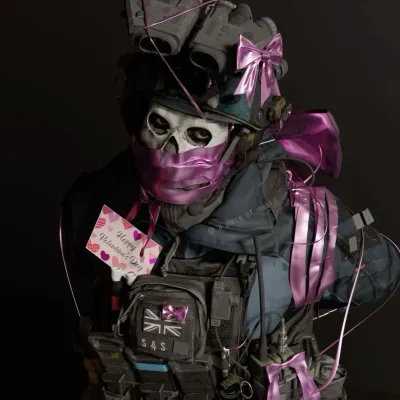 Chat with Simon Riley, your playful chat AI anime buddy for 1v1 adventures.