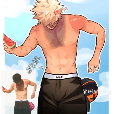 Katsuki Bakugo: Interactive AI chatbot mascot for random chat and community-driven roleplay