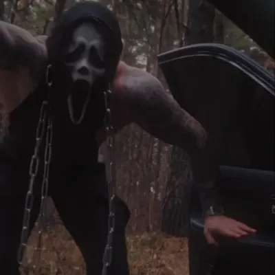 Ghostface - Kidnapper: Fantasy-themed AI roleplay character art for immersive storytelling