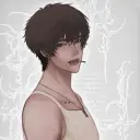 Minimalist Luka - BL avatar para sa google chat integration, na nagtatampok ng adaptive emotional expression